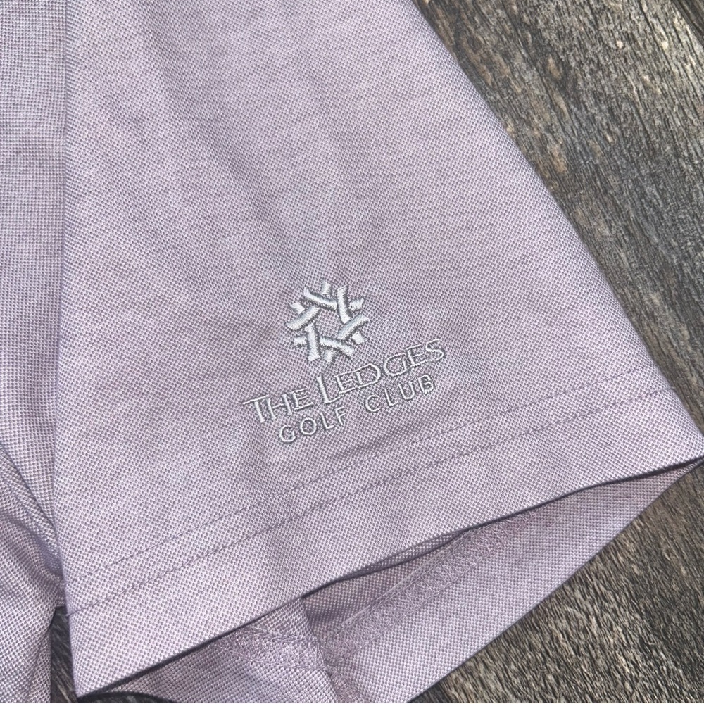 Travis Mathew Light Purple And Gray Short Sleeve Polo
Men’s L The Ledges Golf - Picture 4 of 8